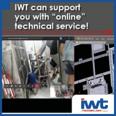 Did you know that IWT can support you with 'online' technical service?